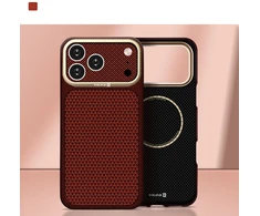 Dėklas Aizmugurējais vāciņš Evelatus Apple iPhone 18 Pro Carbon Premium Edition MagSafe case Burgundy 4752192110765 EVEAPP18PCPEMCBU (4752192110765)