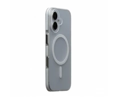 Dėklas Aizmugurējais vāciņš Evelatus Apple iPhone 16 Suitcase MagSafe Case Transparent Baltas EVEAPP16SMCTW ()