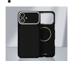 Dėklas Aizmugurējais vāciņš Evelatus Apple iPhone 17 Carbon Premium Edition MagSafe case Juodas 4752192110581 EVEAPP17CPEMCB (4752192110581)