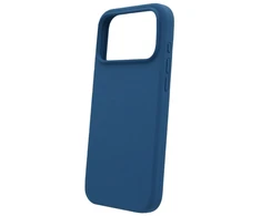 Dėklas Back Cover Evelatus Apple iPhone 17 Pro Max Premium Magsafe Soft Touch Silicone Deep Mėlyna