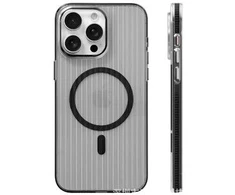 Dėklas Back cover Evelatus Apple iPhone 16 Suitcase MagSafe Case Transparent Juodas