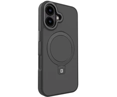 Dėklas Aizmugurējais vāciņš Evelatus Apple iPhone 16 Shield Case Magsafe &amp; Stand Matte Juodas EVEAPP16HMMSB ()