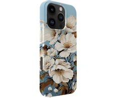 Dėklas Aizmugurējais vāciņš Evelatus Apple iPhone 16 Pro Slim Shell with Magsafe customized print design Flower Mėlyna EVEA16PSSMCPD ()