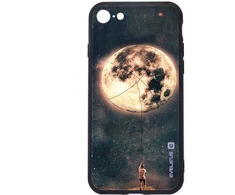 Dėklas Aizmugurējais vāciņš Evelatus Apple iPhone 7/8/SE2020/SE2022 Picture Glass Case Catching Dream 4752192013790 EVEI7I8PGC3 (4752192013790)