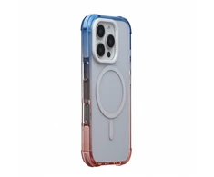 Dėklas Back Cover Evelatus Apple iPhone 16 Pro Defender Gradient Color MagSafe Mėlyna Rožinė
