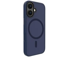 Dėklas Aizmugurējais vāciņš Evelatus Apple iPhone 17 Hybird Case With MagSafe PC+TPU Mėlyna EVEAPP17HCWMBL ()