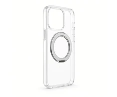 Dėklas Aizmugurējais vāciņš Evelatus Apple iPhone 18 Pro Max Hybird Case With Magsafe PC+TPU 360 Metal Stand Transparent 4752192110116 EVEAPP18PMHCMMST (4752192110116)