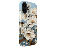 Dėklas Aizmugurējais vāciņš Evelatus Apple iPhone 16 Slim Shell with Magsafe customized print design Flower Mėlyna EVEA16SSMCFB ()