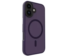 Dėklas Aizmugurējais vāciņš Evelatus Apple iPhone 16 Hybird Case With Magsafe PC+TPU Violetinė EVEAPP16HMCP ()