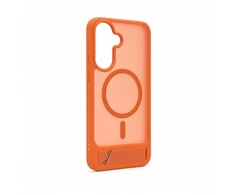 Dėklas Aizmugurējais vāciņš Evelatus Samsung Galaxy A57 Rubber Coated MagSafe With Stand Case Oranžinis 4752192108700 EVESAMA57RCMWSO (4752192108700)