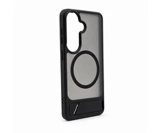 Dėklas Aizmugurējais vāciņš Evelatus Samsung Galaxy S26 Rubber Coated MagSafe With Stand Case Juodas 4752192108687 EVESAMS26RCMWSB (4752192108687)