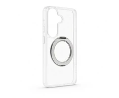 Dėklas Aizmugurējais vāciņš Evelatus Samsung Galaxy S26 Hybird Case With Magsafe PC+TPU 360 Metal Stand Transparent 4752192108564 EVESAMS26HCM360MST (4752192108564)