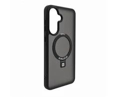 Dėklas Aizmugurējais vāciņš Evelatus Samsung Galaxy A57 Shield Case With MagSafe &amp; Stand Matte Ring Juodas 4752192108441 EVESAMA57SCMSMRB (4752192108441)