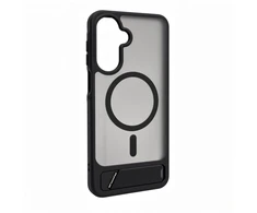 Dėklas Aizmugurējais vāciņš Evelatus Samsung Galaxy A17 4G / A17 5G Rubber Coated MagSafe With Stand Case Juodas 4752192108823 EVESAMA17RCMWSB (4752192108823)