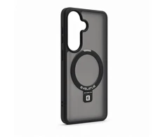 Dėklas Aizmugurējais vāciņš Evelatus Samsung Galaxy S26 Shield Case With MagSafe &amp; Stand Matte Ring Juodas 4752192108403 EVESAMS26SCMSMRB (4752192108403)
