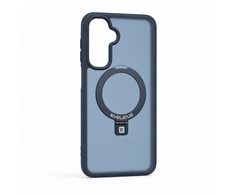 Dėklas Aizmugurējais vāciņš Evelatus Samsung Galaxy A17 4G / A17 5G Shield Case With MagSafe &amp; Stand Matte Ring Navy Mėlyna 4752192108519 EVESAMA17SCMSMRNB (4752192108519)