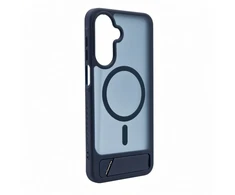 Dėklas Aizmugurējais vāciņš Evelatus Samsung Galaxy A17 4G / A17 5G Rubber Coated MagSafe With Stand Case Navy Mėlyna