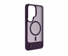 Dėklas Aizmugurējais vāciņš Evelatus Samsung Galaxy S26 Ultra Rubber Coated MagSafe With Stand Case Violetinė 4752192108649 EVESAMS26URCMWSP (4752192108649)