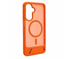Dėklas Aizmugurējais vāciņš Evelatus Samsung Galaxy A17 4G / A17 5G Rubber Coated MagSafe With Stand Case Oranžinis 4752192108809 EVESAMA17RCMWSO (4752192108809)