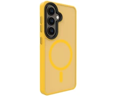 Dėklas Aizmugurējais vāciņš Evelatus Samsung Galaxy S26 Hybrid Case with Magnetic PC+TPU Oranžinis EVESAMS26HCMPCO ()