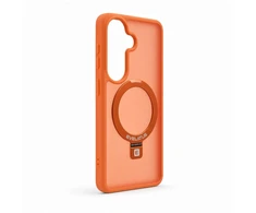 Dėklas Aizmugurējais vāciņš Evelatus Samsung Galaxy S26 Shield Case With MagSafe &amp; Stand Matte Ring Oranžinis 4752192108397 EVESAMS26SCMSMRO (4752192108397)