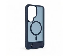 Dėklas Aizmugurējais vāciņš Evelatus Samsung Galaxy S26 Ultra Rubber Coated MagSafe With Stand Case Navy Mėlyna 4752192108632 EVESAMS26URCMWSNB (4752192108632)