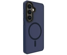 Dėklas Aizmugurējais vāciņš Evelatus Samsung Galaxy S26 Hybrid Case with Magnetic PC+TPU Dark Mėlyna EVESAMS26HCMPCDB ()