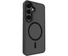 Dėklas Aizmugurējais vāciņš Evelatus Samsung Galaxy S25 Hybird Case With Magnetic PC+TPU Juodas EVESAMS25HCMB ()