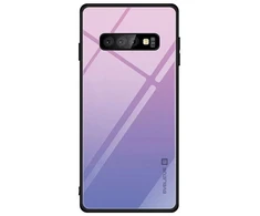 Dėklas Aizmugurējais vāciņš Evelatus Samsung Galaxy J6 2018 Gradient Glass Case 2 Bubble Gum EVESJ618GGC2 ()
