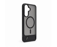 Dėklas Aizmugurējais vāciņš Evelatus Samsung Galaxy A37 / A36 Rubber Coated MagSafe With Stand Case Juodas 4752192108762 EVESAMA37RCMWSB (4752192108762)