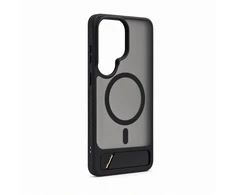 Dėklas Aizmugurējais vāciņš Evelatus Samsung Galaxy S26 Ultra Rubber Coated MagSafe With Stand Case Juodas 4752192108656 EVESAMS26URCMWSB (4752192108656)