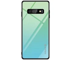Dėklas Aizmugurējais vāciņš Evelatus Samsung Galaxy J6 2018 Gradient Glass Case 6 Lagoon EVESJ618GGC6 ()