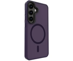 Dėklas Aizmugurējais vāciņš Evelatus Samsung Galaxy S25 Hybird Case With Magnetic PC+TPU Violetinė EVESAMS25HCMP ()
