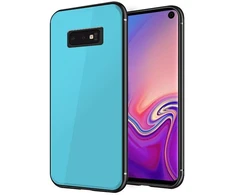 Dėklas Aizmugurējais vāciņš GreenGo Samsung Galaxy S10E GLASS Case Mėlyna GSG10EGCBLU ()