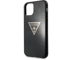 Dėklas Aizmugurējais vāciņš Guess iPhone 11 Pro Max Solid Glitter Cover Juodas GUHCN65SGTLBK ()