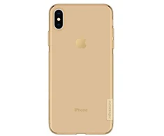 Dėklas Aizmugurējais vāciņš Nillkin Apple iPhone Xs Max Nature TPU Case Gold Q/NKT 0182-2017 ()