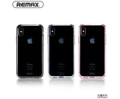 Dėklas Aizmugurējais vāciņš Remax Apple iPhone X Shield Series Creative Case RM-1651 Pilkas RM-1651G ()