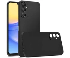 Telforceone Matinis TPU dėklas, skirtas „Samsung Galaxy A17 5G“, juodas