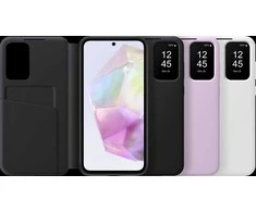 Dėklas EF-ZA356CBEGWW Smart View Wallet Case for Samsung Galaxy A35 Juodas (Juodas)