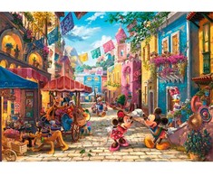Dėlionė Schmidt Spiele,Disney Schmidt - Thomas Kinkade: Disney - Mikis ir Minė Meksikoje (6000 detalių)