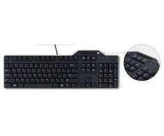 Dell Klaviatūra US/European (QWERTY) KB-813 Smartcard Reader Klaviatūra su USB jungtimi Juodas Kit US/LT