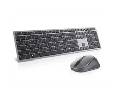 Klaviatūra Dell Premier Multi-Device KM7321W Klaviatūros ir pelės rinkinys Wireless Batteries included EN/LT Titan pilkas