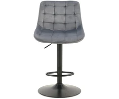 Domoletti BAR CHAIR AINEKI GRAY VELVET