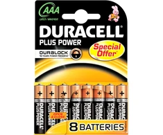Duracell AAA/LR03 Plus Power MN2400 8 pc(s)