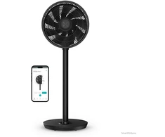 Ventiliatorius Duux Fan | Whisper 3 | Stand Fan | 19 W | Diameter 34 cm | Greičių skaičius 26 | Oscillation | Remote control | Juodas