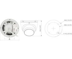 Dahua IPC-HDW1839T-A-IL-0280B-S6 Juodas