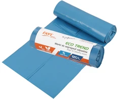 Simple Solution ECO TREND šiukšlių maišai, 120 l, 5 vnt., mėlyni (popieriui), 18.5 x 4.5 x 4.5, 00766, Simple Soluti