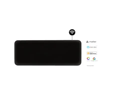 Elektrinis šildytuvas Mill Invisible Smart WiFi Panel Heater, 1300 W, Juodas, IPX4