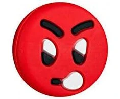 EMOTISORB Raudonas FACE 1PCS