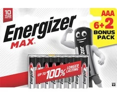 Energizer battery Max Alkaline AAA CHP8 6+2